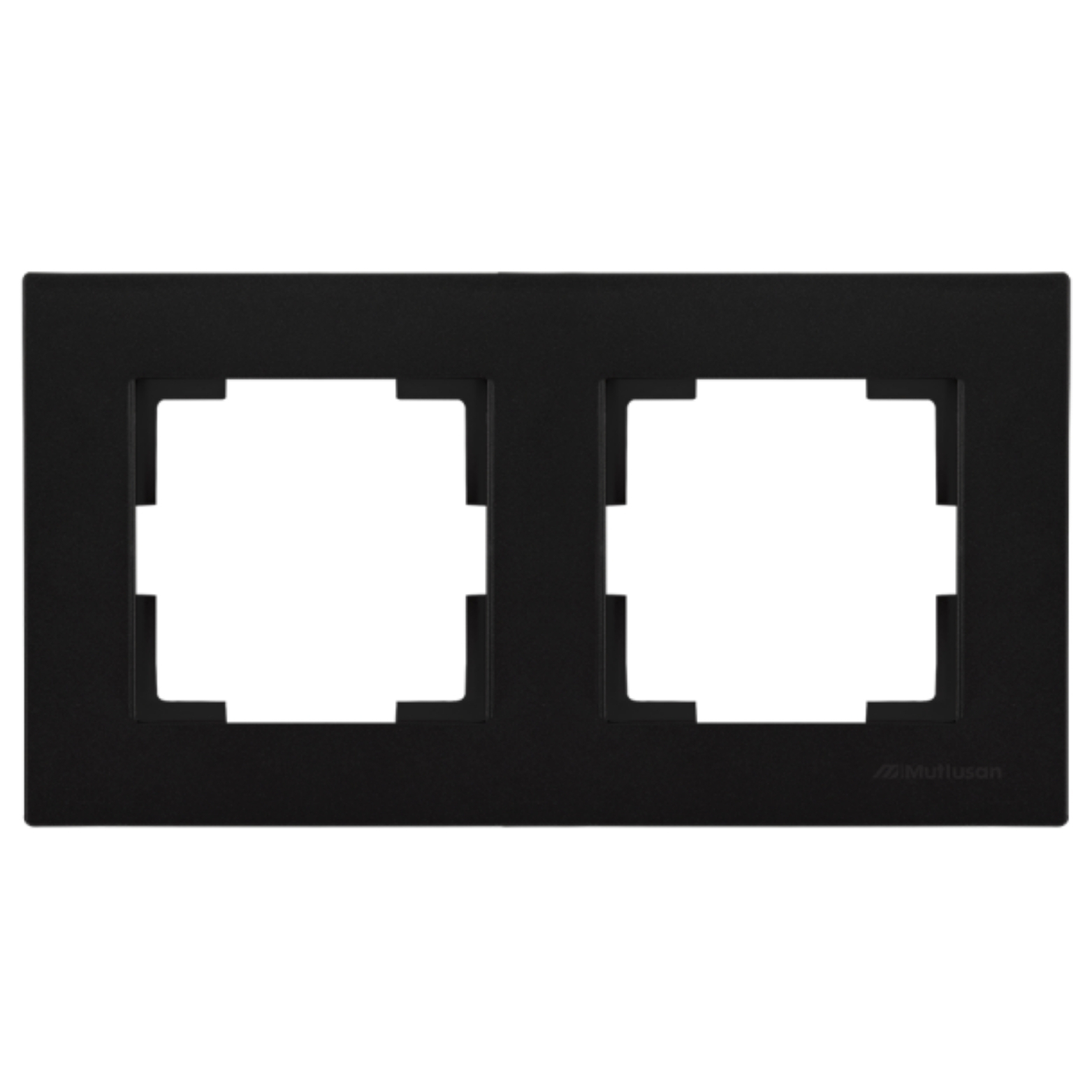 MUTLUSAN RİTA 2Lİ YATAY ÇEVÇEVE SİYAH